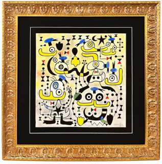 Tony Fernandez - Donald Duck Inspired By Joan Miro’s "The Beautiful Bird Revealing the Unknown to a Pair of Lovers" | Catawiki