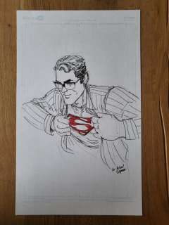 Adrian Alphona - Original drawing - Superman, Clark Kent - 2016 | Catawiki