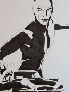 Zaniboni, Sergio - 1 Original drawing - Diabolik - e…la Jaguar | Catawiki