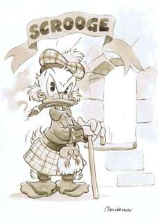 Cardona - 1 Watercolour - Donald Duck | Catawiki