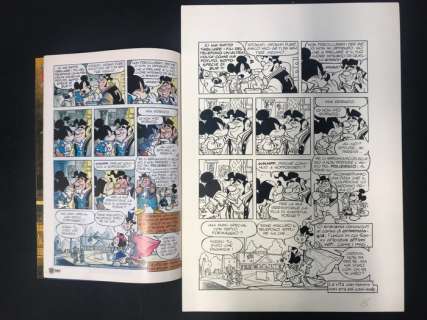 Cavazzano, Giorgio - 1 Original page - Mickey Mouse Mystery Magazine #0 - Anderville - 1999 | Catawiki