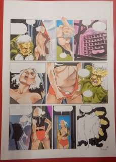 Caretta, Fernando - 3 Original colour page - Selen #23 - "Odissea sulla terra" - 1997 | Catawiki