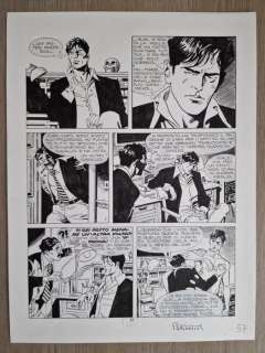 Brindisi, Bruno - 1 Original page - Dylan Dog - n. 173 "Per un pugno di sterline" - 2001 | Catawiki