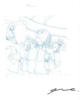 Ariel Olivetti - 1 Colour pencil drawing - carte à jouer Upper Deck | Catawiki