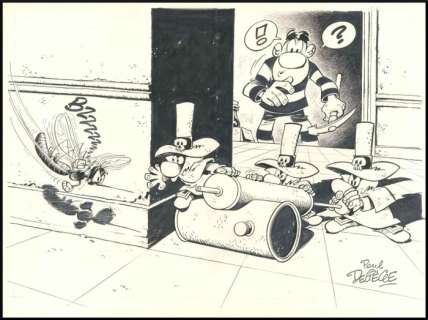 Deliège, Paul - 1 Original drawing - Bobo - Les Krostons et Bobo - 1985 | Catawiki