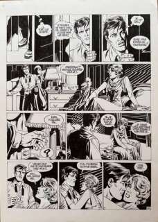 Mitton, Jean-Yves - 1 Original page - De Silence et de Sang | Catawiki