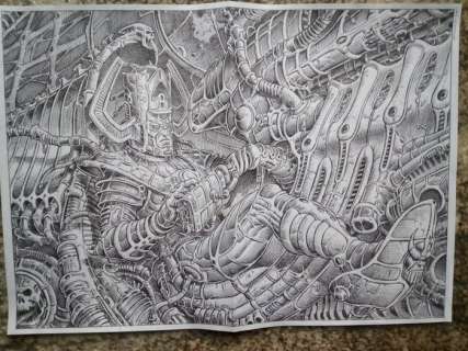 Comolo, Giorgio - 1 Original drawing - Galactus - 2024 | Catawiki