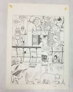 Ferry - 1 Original page - Ian Kaledine T3 - La Mémoire du fond de l’œil - 1984 | Catawiki