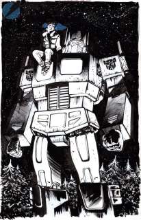 Daniel Warren Johnson - Transformers Issue 1 Page Cover