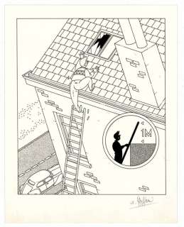 Goffin, Alain - 1 Original drawing - Communication AG Fortis - 1990 | Catawiki