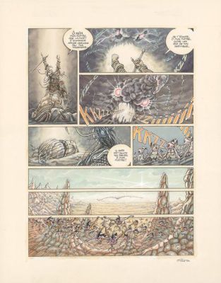 Thierry Ségur - Planche originale n°27 - Le pays des songes - Légendes des Contrées oubliées