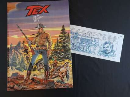 Tex - Il Tex di Magnus Artist Edition con striscia preliminare - 2 Comic - 1997 | Catawiki