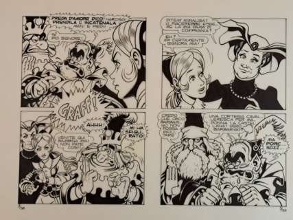 Magnus & Romanini - 1 Original page - La Compagnia della Forca - Il Rapimento di Annalisa | Catawiki