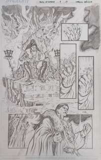 Sergio Dávila (Pencil) - 1 Original page - Swords of Sorrow #1, Page 21 | Catawiki
