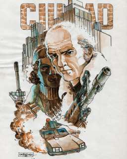 Giménez, Juan - 1 Original cover - Ciudad Vol.2 - 1980 | Catawiki