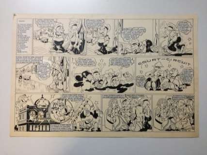 Vica (Vincent Krassousky) - 1 Original page - Vica - Captaine du ’Patate II’ - 1941 | Catawiki