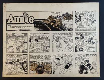 Starr, Leonard - 1 Original page - Annie - 1984 | Catawiki