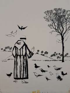 Crepax, Guido - 1 Original drawing - San Francesco | Catawiki