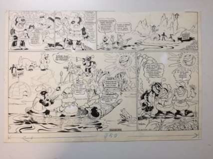 Vica (Vincent Krassousky) - 1 Original page - Vica - Captaine du ’Patate II’ - 1941 | Catawiki