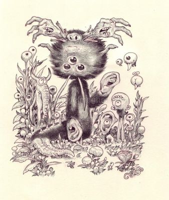 Stan Manoukian | Bêtes à faire peur, Illustration originale, | Daniel Maghen