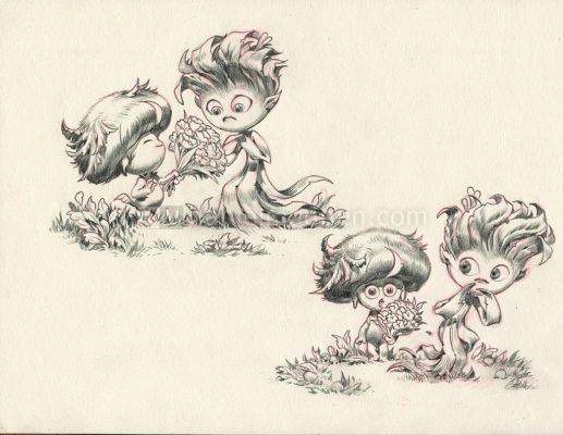 Stan Manoukian | Monstre , Monstre est amoureux , Illustrati | Daniel Maghen