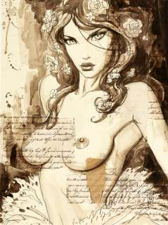 Ledroit | Fées et Amazones, illustration Ã  l’encre de… | Millon