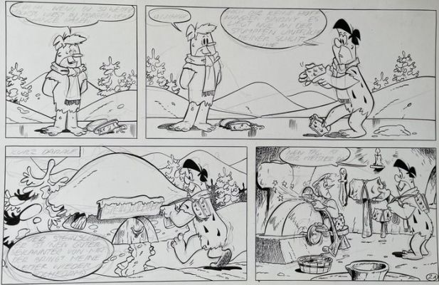 Götze, Michael - 1 Original page - Flintstones / Feuerstein | Catawiki