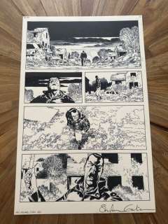 Stefano Gaudiano et Charlie Adlard - Original page - The Walking Dead - n. 154 - 2016