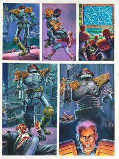 Benet, Manuel - 1 Original colour page - Judge Dredd - No One Escapes The Law! - 1993 | Catawiki