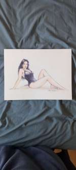 Du Caju, Thomas - 1 Original colour drawing - Saboteuses | Catawiki