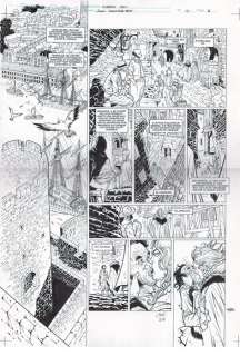 Hugonnard-Bert, Julien - Original page - Drakenbloed - n. 5 - 2012