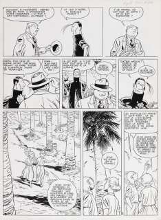 Le Gall | Théodore Poussin, planche n°14 Ã  l’encre de… | Millon