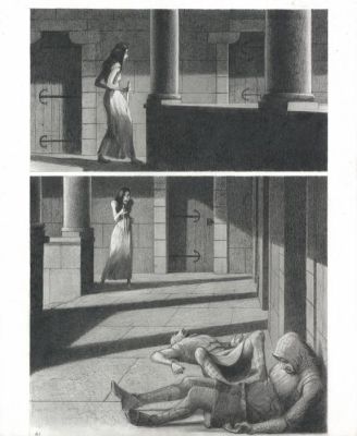 Paul & Gaëtan Brizzi | Planche originale n° 041 - Macbeth | Daniel Maghen