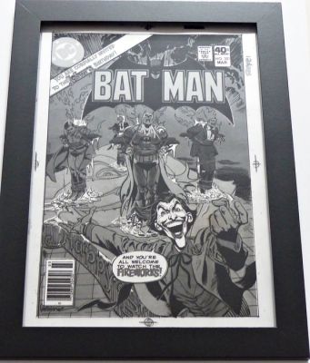 Jose Luiz Garcia-Lopez - 4 Film original d’impression de plaques en 4 couleurs - Batman #321 - Dreadful Birthday, Dear Joker...! - 1980 | Catawiki