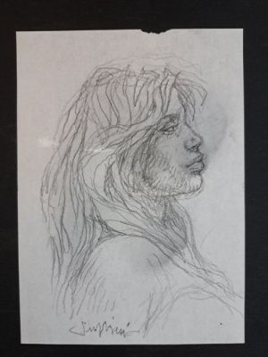 Serpieri, Paolo Eleuteri - 1 Original drawing - Ritratto di Druuna | Catawiki