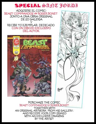 Roger Bonet | Special Sant Jordi 2026: Beast Commandos – Roger Bonet | Origin Of Comics