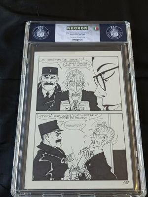 Magnus - 1 Original page - Necron - Strage in vagone letto - 1981 | Catawiki