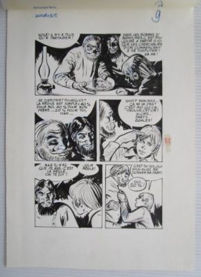 René Follet - 1 Original page - Ivan Zoerin, / Ivan Zourine - Sa première fugue / Leve de Vrijheid (p.9) - 1974 | Catawiki