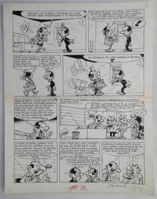 Attanasio, Dino - 1 Original page - Spaghetti - Le rallye - 1965 | Catawiki