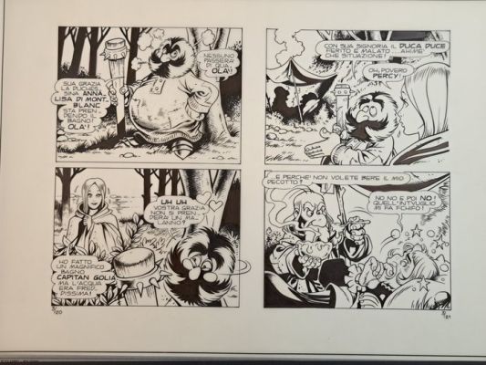 Magnus & Romanini - 2 Original page - La Compagnia della Forca - Il Rapimento di Annalisa - 1977 | Catawiki