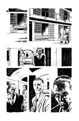 Continue Shopping | ABSOLUTE BATMAN - ARK-M SPECIAL #1 PAGE 8 (ORIGINAL ARTWORK BY JOSH HIXSON) | Scott’s Collectables