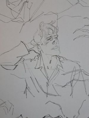 Stano, Angelo - 1 Original preliminary drawing - Dylan Dog Aracne | Catawiki