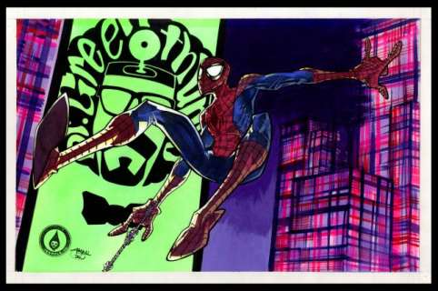 Crystal, Shawn - SPIDER-MAN Illustration