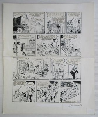 Attanasio, Dino - 1 Original page - De Macaroni’s | Catawiki