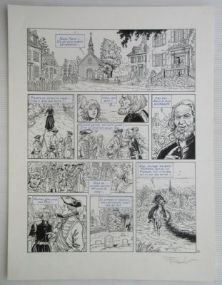 Ersel (Erwin Sels) - 1 Original page - De Pioniers van de Nieuwe wereld