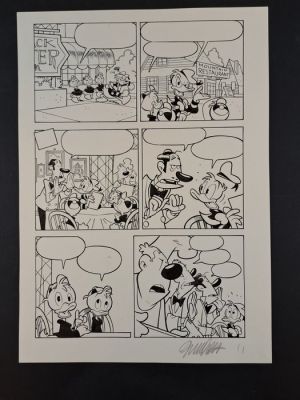 Cavazzano; McGreal - 1 Original page - Paperino e i Segreti di Acquanera - 2013 | Catawiki