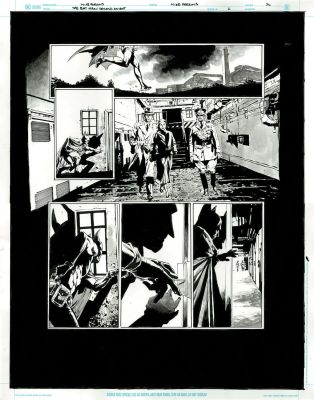 The Bat-Man: Second Knight #2 p.34 - Bat-Man in Stealth Mode! | Comic Book Art Gallery