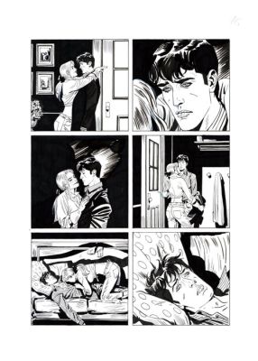Di Vincenzo, Maurizio - 1 Original page - Dylan Dog Maxi #23 - "Chiuso nell’incubo" - 2015 | Catawiki