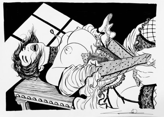 Candita, Giuseppe - 1 Original colour drawing - La belle Epoque - Morgana - 2026 | Catawiki