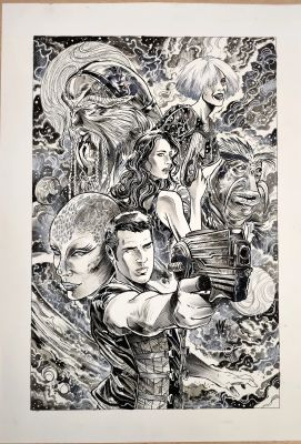 Continue Shopping | FARSCAPE - VINCENZO RICCARDI COVER ART | Scott’s Collectables